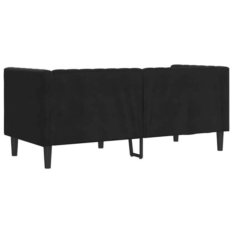 Sofa Juoda 174 x 74,5 x 70,5 cm Aksomas