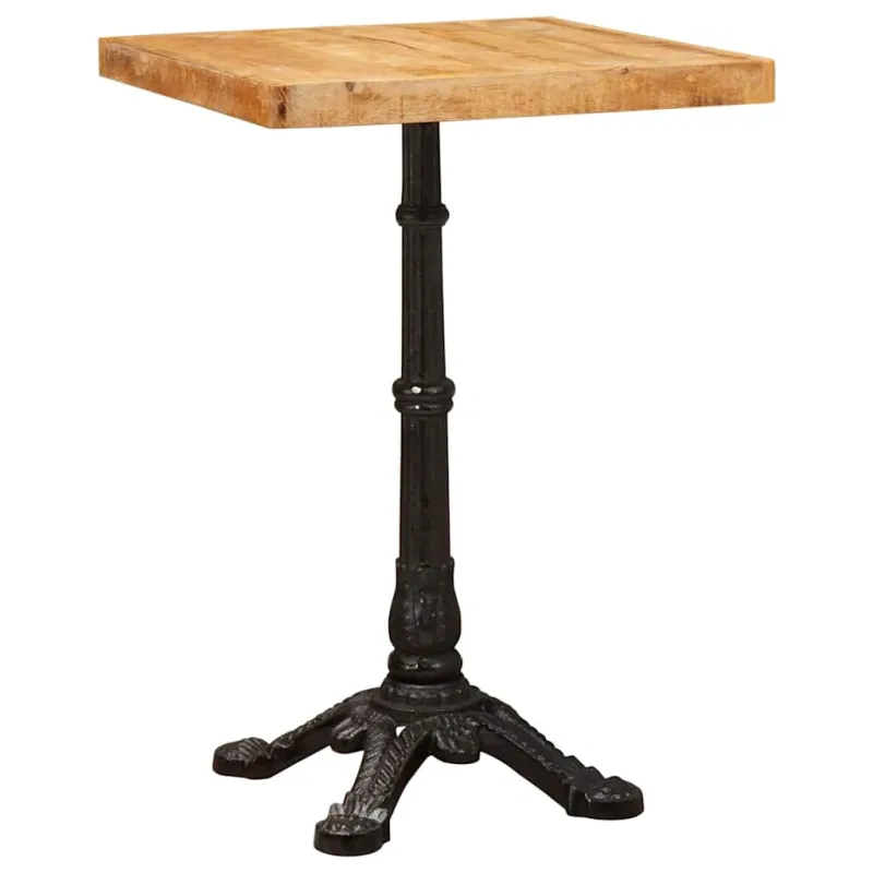 Bistro stalas Ruda 50 x 50 x 76 cm Kietas mango medis