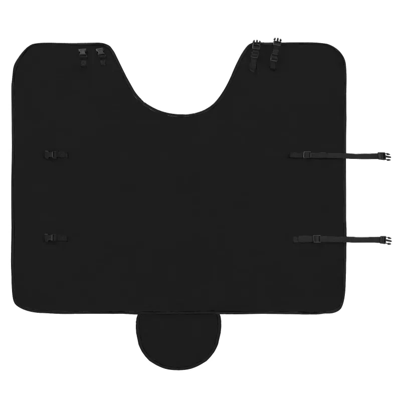 Arklių antklodė Juoda 85 cm Poliesteris