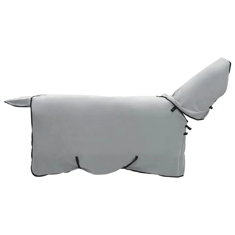 Arklių antklodė Šviesiai pilka ir rožinė 85 cm Poliesteris