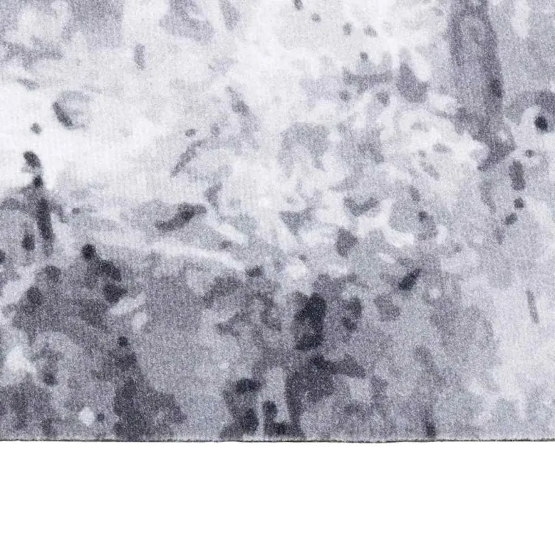 Virtuvės kilimas Pilka 180 x 60 cm Aksomas