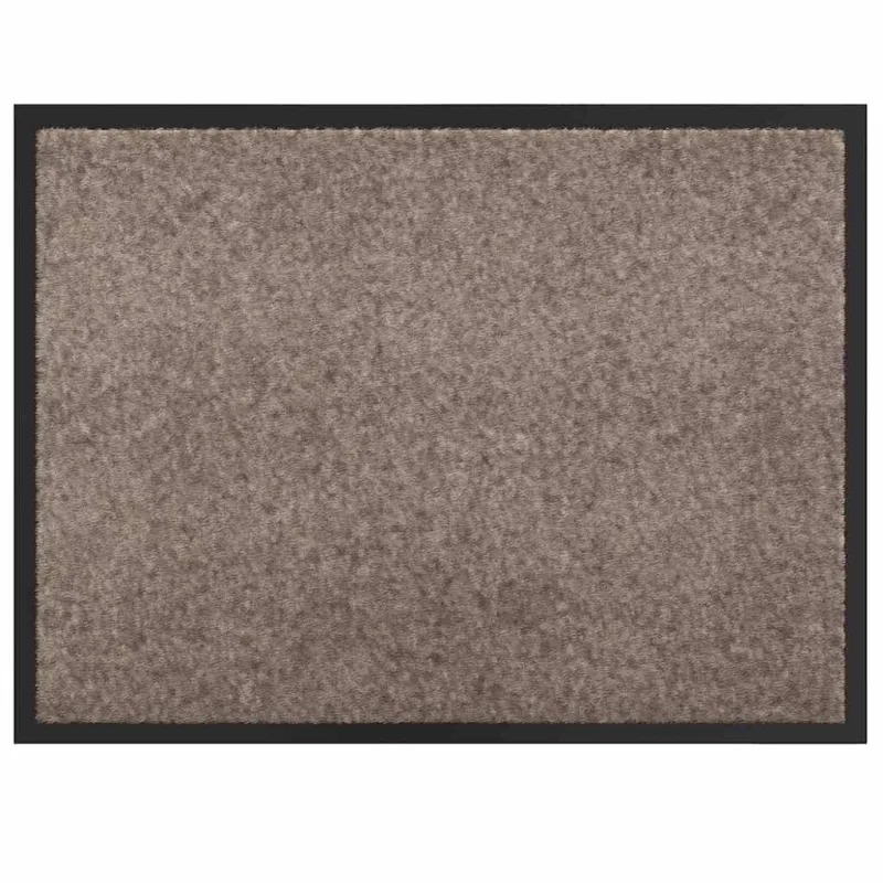Durų kilimėlis Smėlio 60 x 40 x 1.2 cm Teddy Audinys