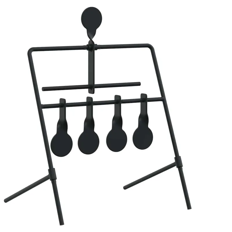 Reguliuojamas taikinys Juoda 40 x 34 x 53 cm Plienas