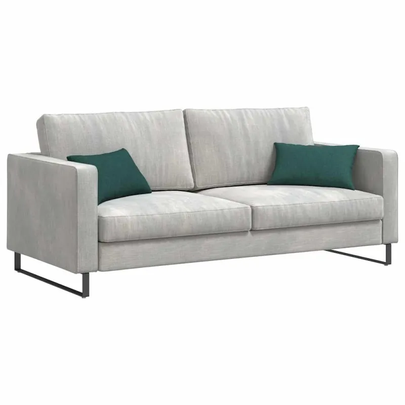 Sofa Pagalvės 2 pcs Tamsiai žalia 50 x 30 cm audinys