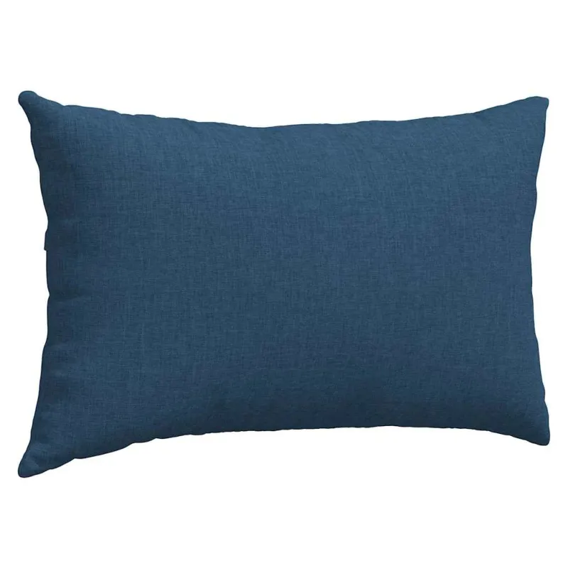 Sofa Pagalvės 2 pcs Mėlyna 50 x 30 cm audinys