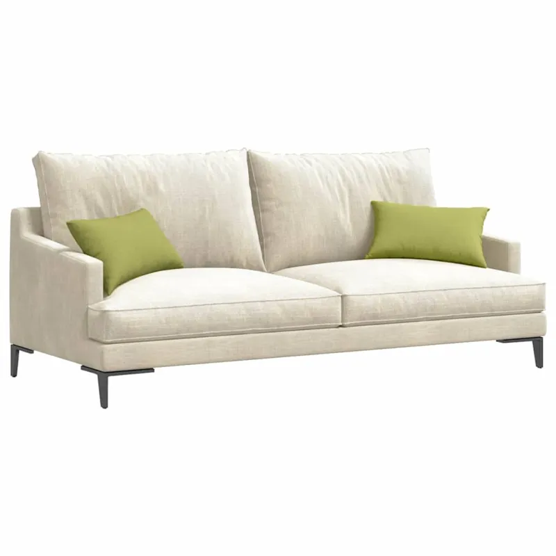 Sofa Pagalvės 2 pcs Šviesiai žalia 50 x 30 cm audinys