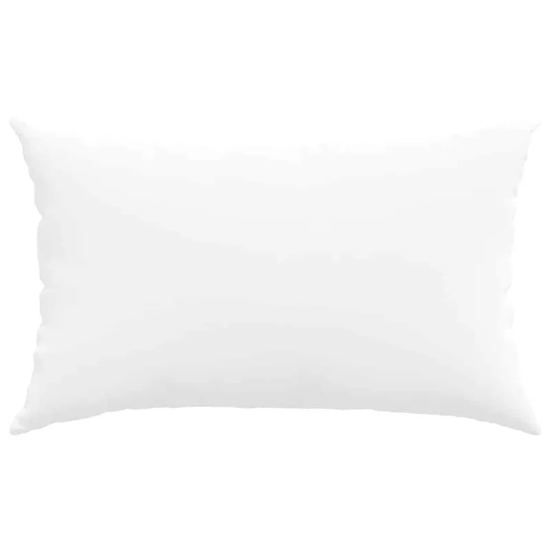 Sofa Pagalvės 2 pcs Balta 50 x 30 cm audinys