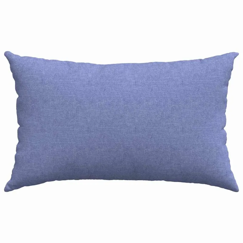 Sofa Pagalvės 2 pcs Džinsinės mėlynos 50 x 30 cm audinys