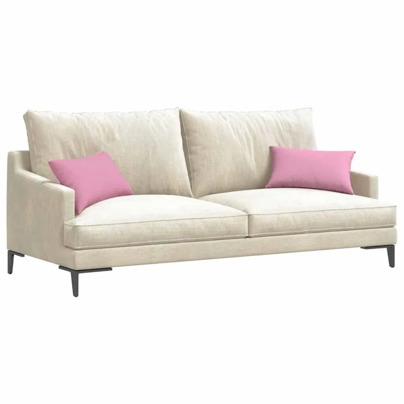 Sofa Pagalvės 2 pcs Rožinė 50 x 30 cm audinys