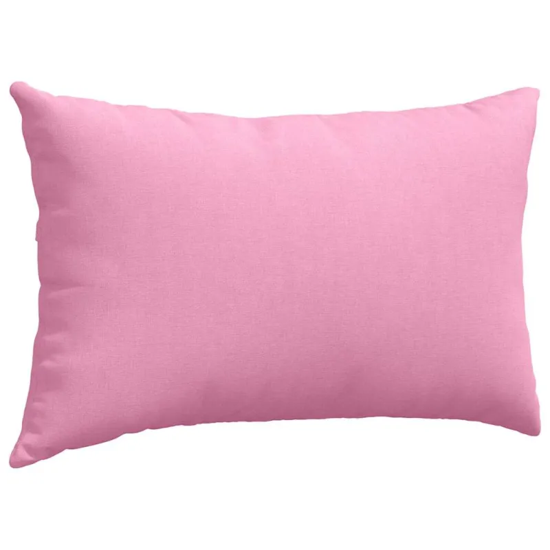 Sofa Pagalvės 2 pcs Rožinė 50 x 30 cm audinys