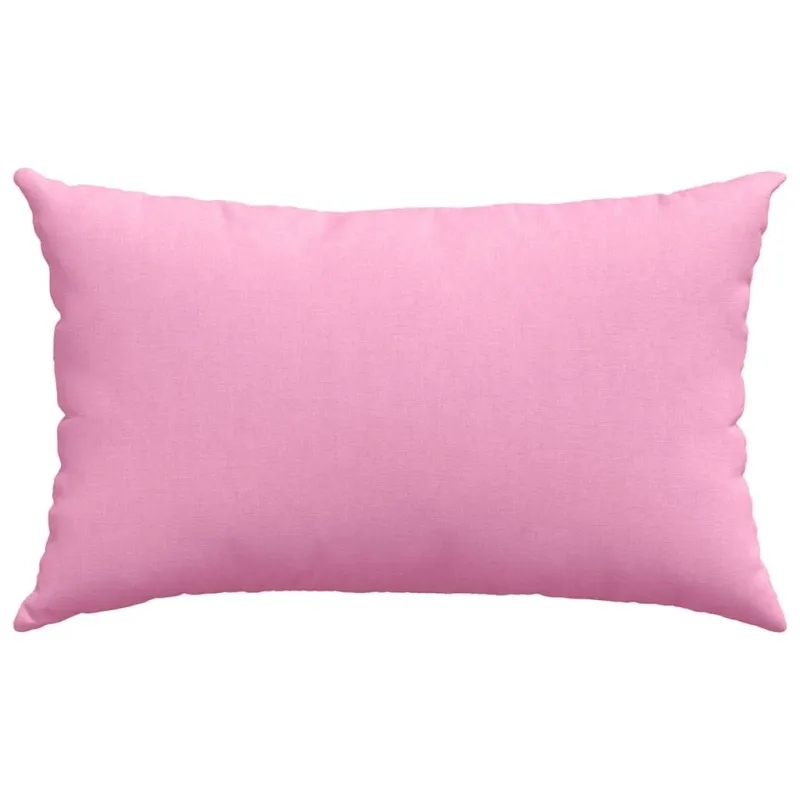 Sofa Pagalvės 2 pcs Rožinė 50 x 30 cm audinys