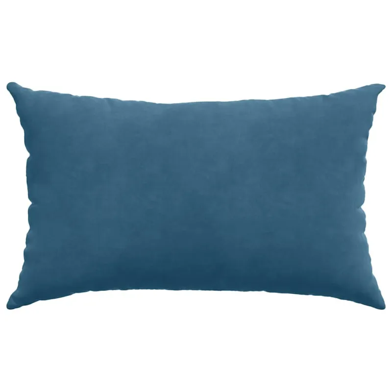 Sofa Pagalvės 2 pcs Mėlyna 50 x 30 cm Kordūrinis audinys