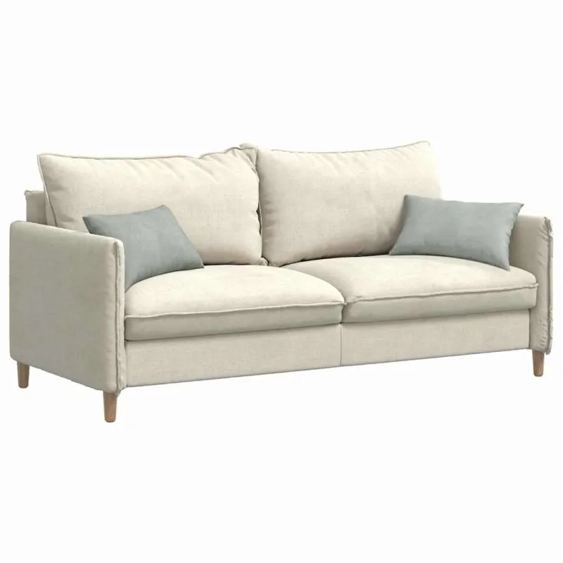 Sofa Pagalvės 2 pcs Šviesiai pilka 50 x 30 cm
