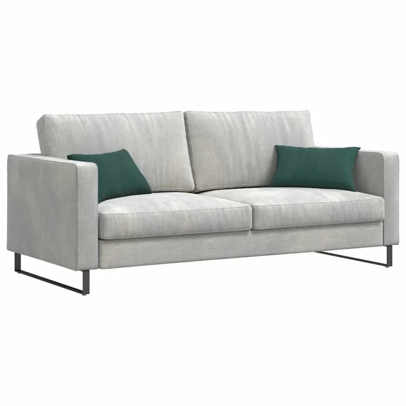 Sofa Pagalvės 2 pcs Tamsiai žalia 50 x 30 cm Kordūrinis audinys
