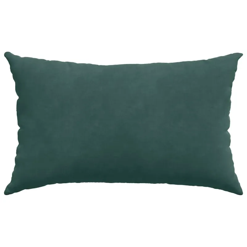 Sofa Pagalvės 2 pcs Tamsiai žalia 50 x 30 cm Kordūrinis audinys