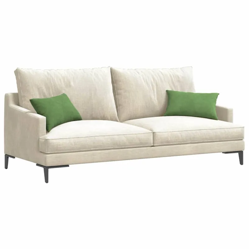 Sofa Pagalvės 2 pcs Šviesiai žalia 50 x 30 cm