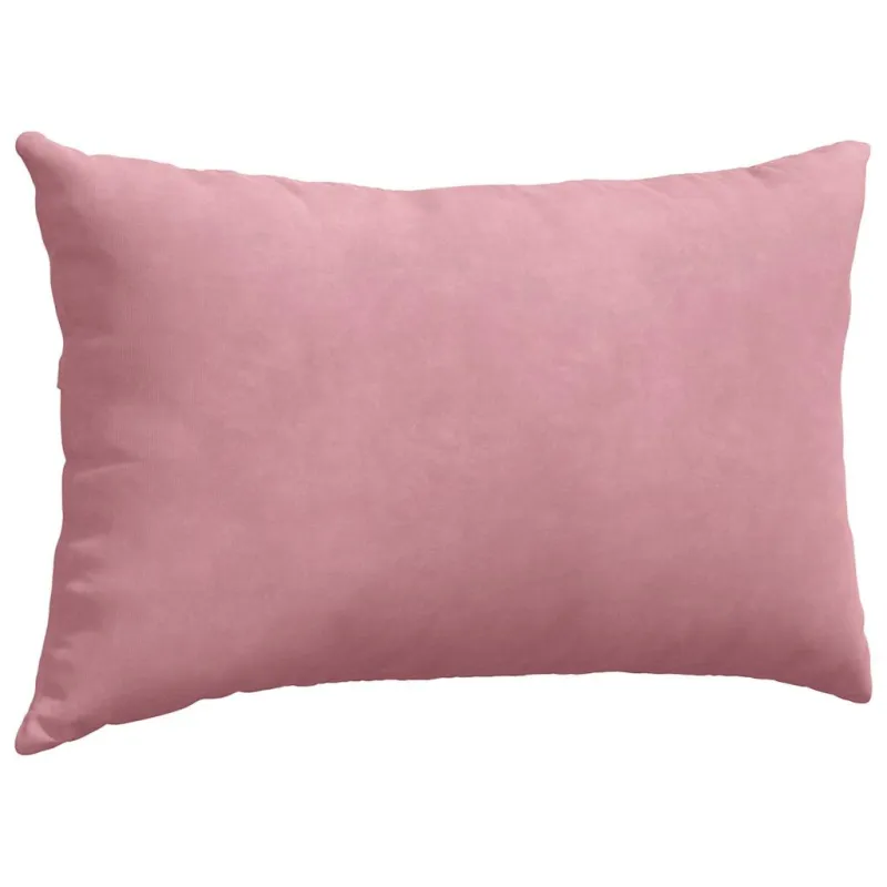 Sofa Pagalvės 2 pcs Rožinė 50 x 30 cm Kordūrinis audinys