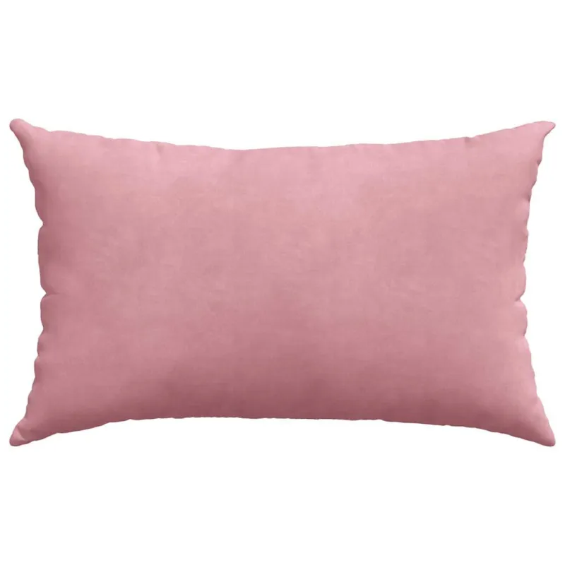 Sofa Pagalvės 2 pcs Rožinė 50 x 30 cm Kordūrinis audinys