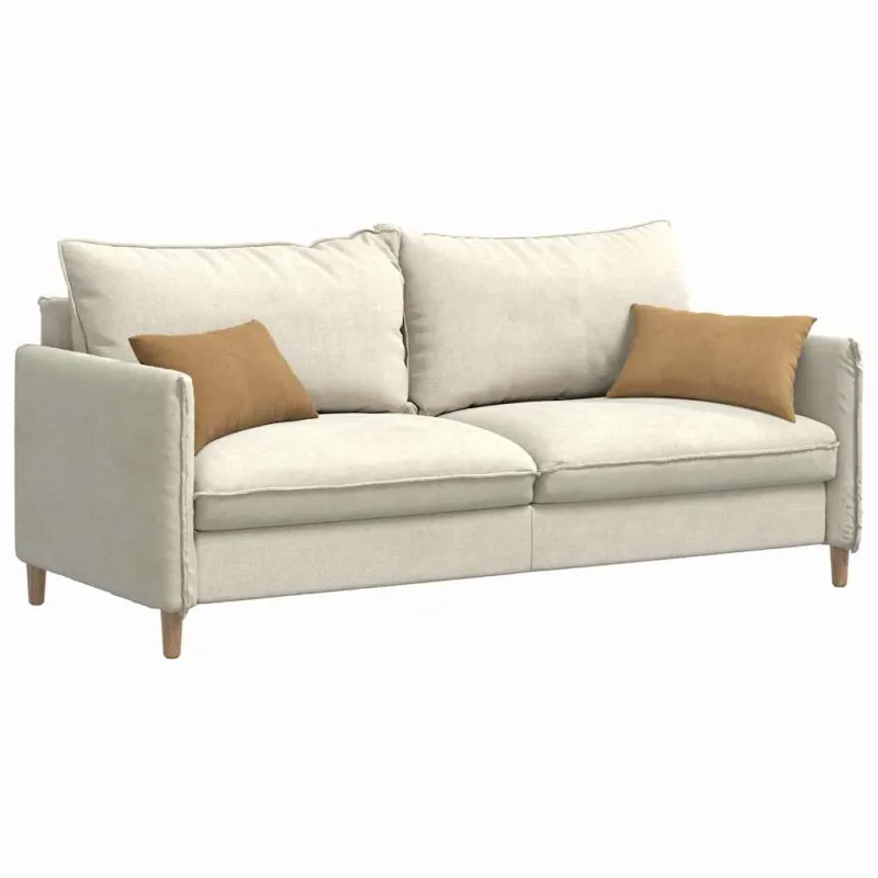 Sofa Pagalvės 2 pcs Ruda 50 x 30 cm Kordūrinis audinys