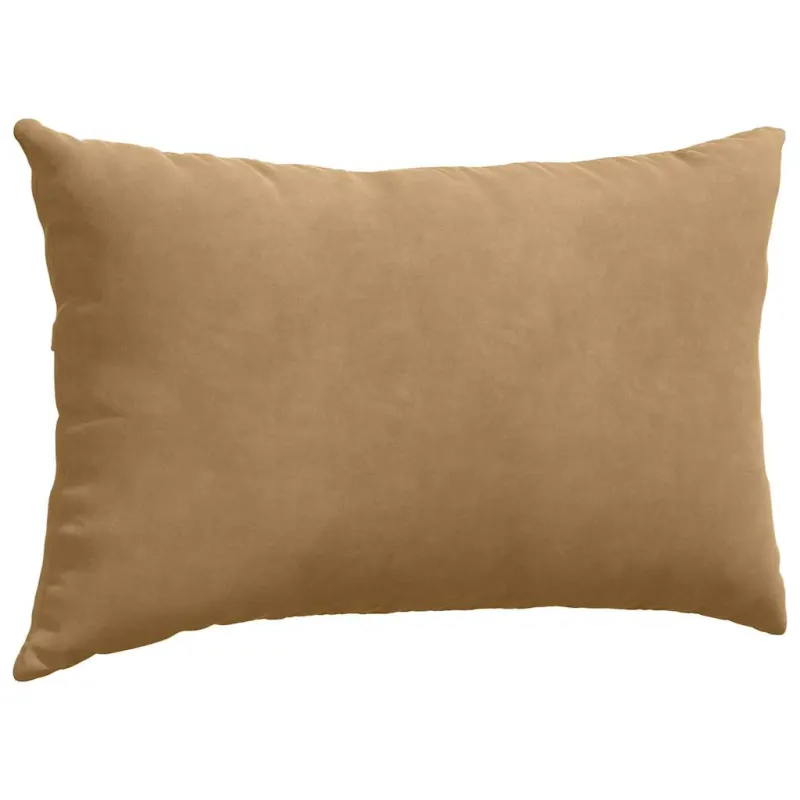 Sofa Pagalvės 2 pcs Ruda 50 x 30 cm Kordūrinis audinys