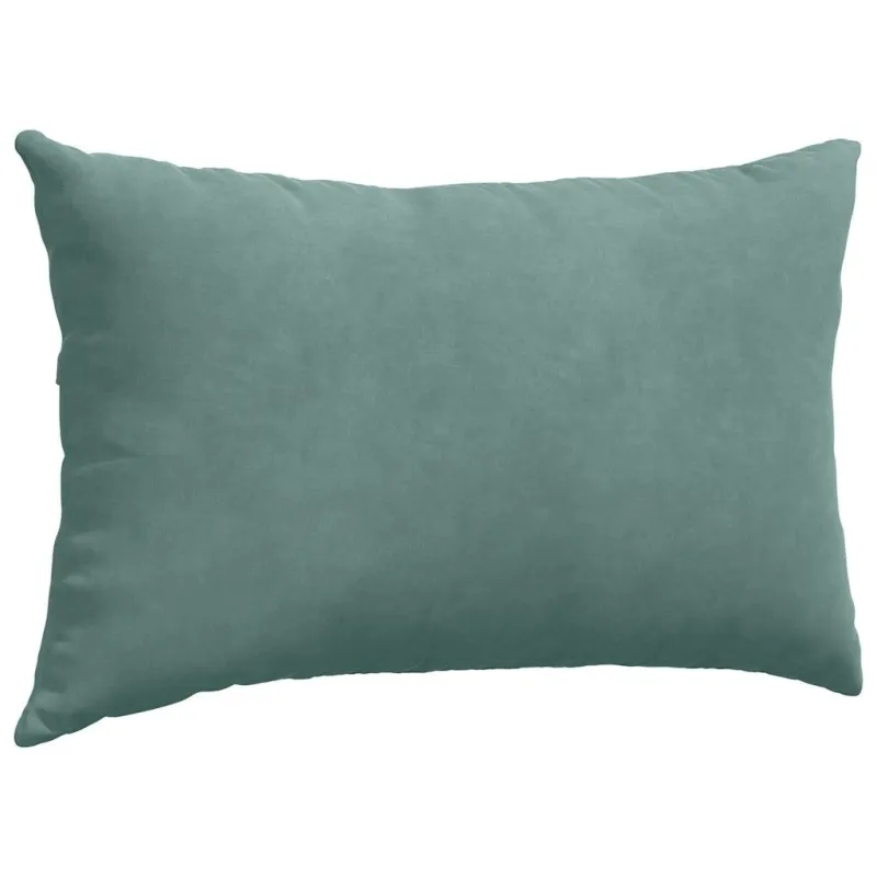 Sofa Pagalvės 2 pcs Jūrinė žalia 50 x 30 cm Kordūrinis audinys