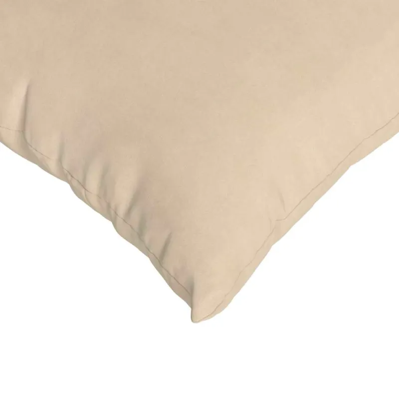 Sofa Pagalvės 2 pcs Kreminė 50 x 30 cm audinys