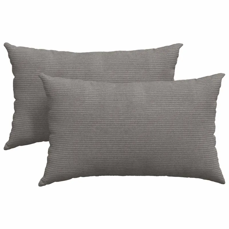 Sofa Pagalvės 2 pcs Šviesiai pilka 50 x 30 cm