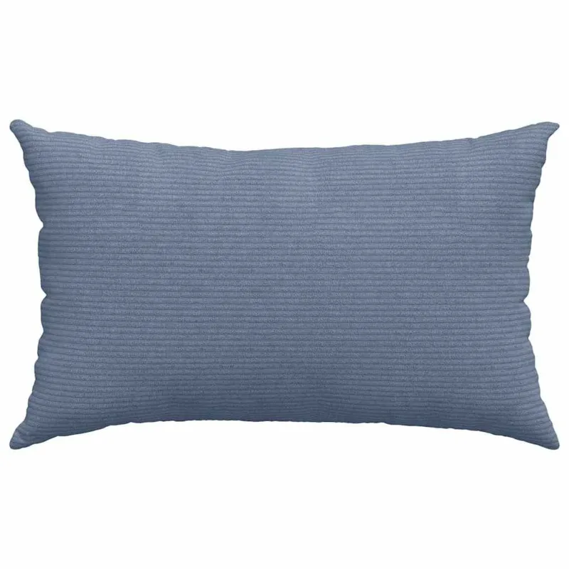Sofa Pagalvės 2 pcs Mėlyna 50 x 30 cm Kordūrinis audinys