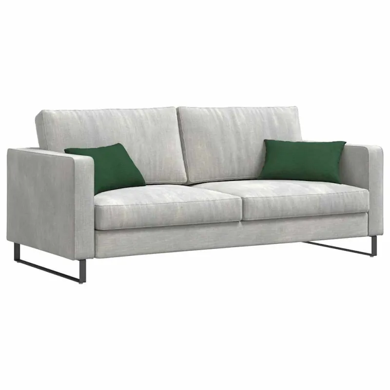 Sofa Pagalvės 2 pcs Tamsiai žalia 50 x 30 cm Kordūrinis audinys