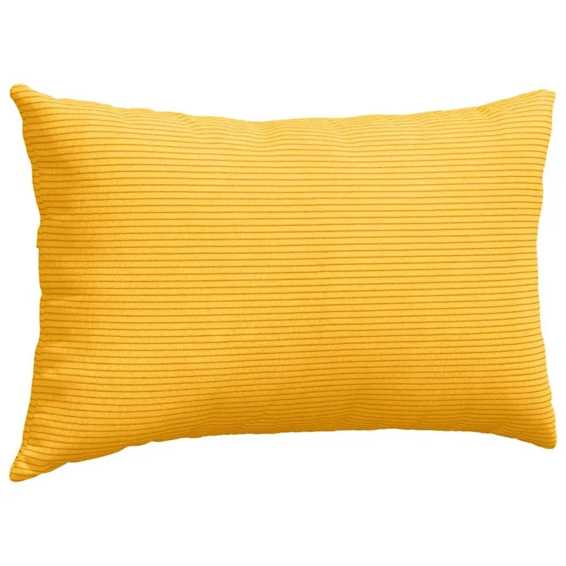 Sofa Pagalvės 2 pcs Šviesi geltona 50 x 30 cm