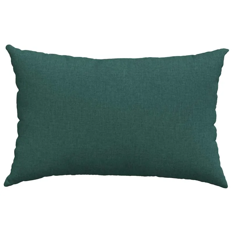 Sofa Pagalvės 2 pcs Tamsiai žalia 60 x 40 cm audinys