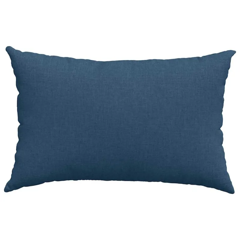 Sofa Pagalvės 2 pcs Mėlyna 60 x 40 cm audinys