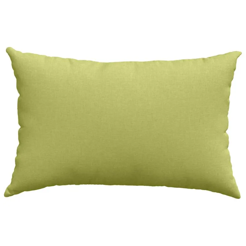 Sofa Pagalvės 2 pcs Šviesiai žalia 60 x 40 cm audinys