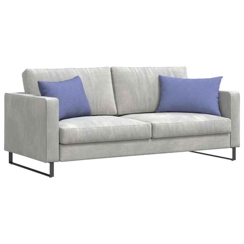Sofa Pagalvės 2 pcs Džinsinės mėlynos 60 x 40 cm audinys