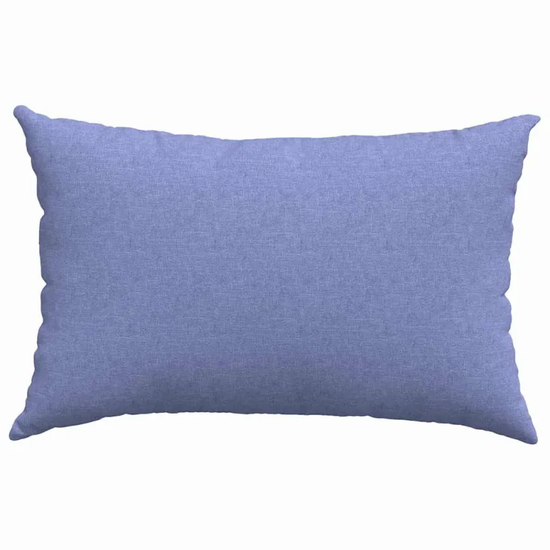 Sofa Pagalvės 2 pcs Džinsinės mėlynos 60 x 40 cm audinys