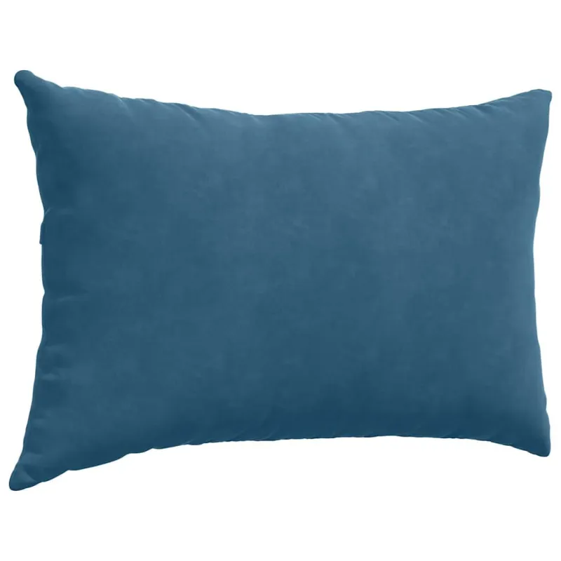 Sofa Pagalvės 2 pcs Mėlyna 60 x 40 cm Kordūrinis audinys