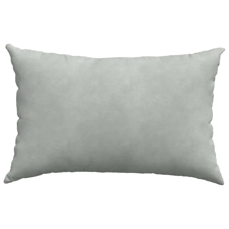 Sofa Pagalvės 2 pcs Šviesiai pilka 60 x 40 cm