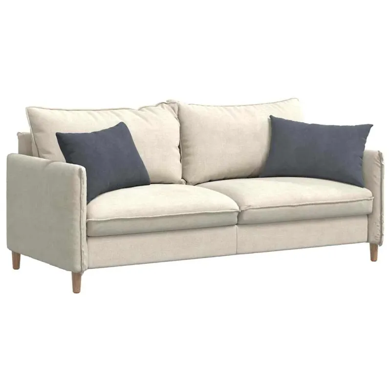 Sofa Pagalvės 2 pcs Tamsiai pilka 60 x 40 cm Kordūrinis audinys