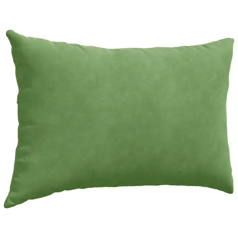 Sofa Pagalvės 2 pcs Šviesiai žalia 60 x 40 cm