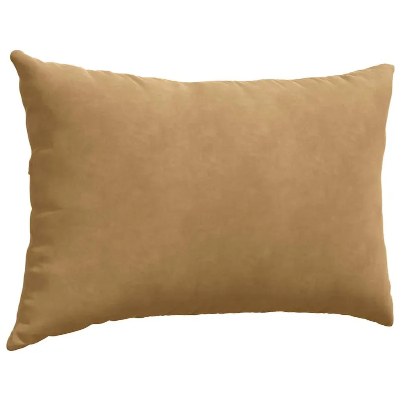 Sofa Pagalvės 2 pcs Ruda 60 x 40 cm Kordūrinis audinys