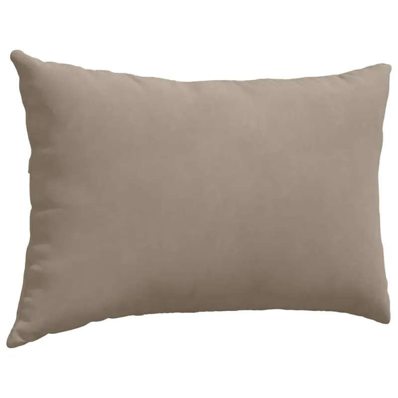 Sofa Pagalvės 2 pcs Taupe 60 x 40 cm audinys