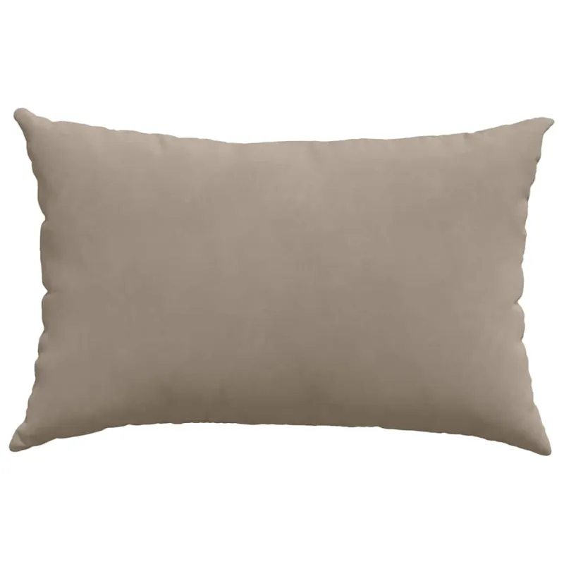 Sofa Pagalvės 2 pcs Taupe 60 x 40 cm audinys