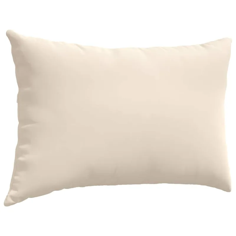 Sofa Pagalvės 2 pcs Smėlio 60 x 40 cm audinys