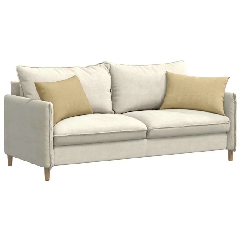 Sofa Pagalvės 2 pcs Pilkai žalia 60 x 40 cm Kordūrinis audinys