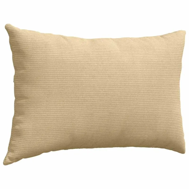 Sofa Pagalvės 2 pcs Pilkai žalia 60 x 40 cm Kordūrinis audinys