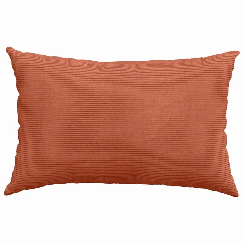 Sofa Pagalvės 2 pcs Raudona oranžinė 60 x 40 cm