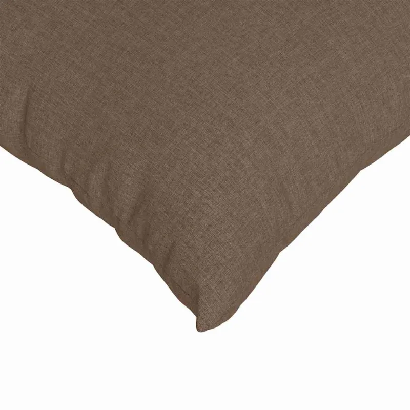 Sofa Pagalvės 2 pcs Ruda 80 x 40 cm audinys