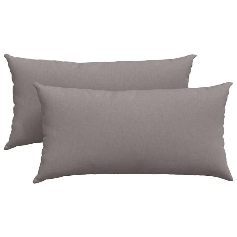Sofa Pagalvės 2 pcs Tortora 80 x 40 cm audinys