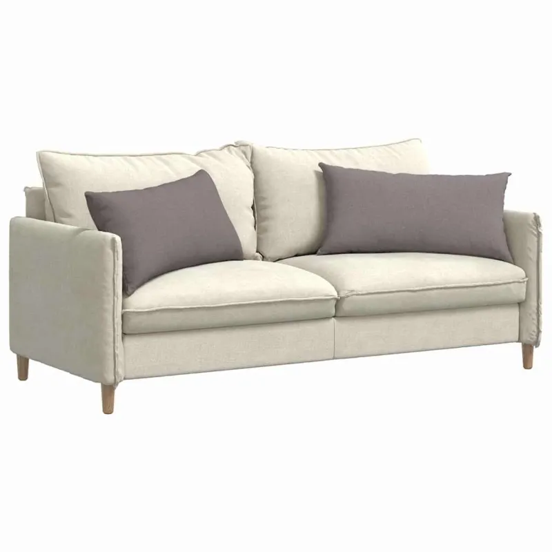 Sofa Pagalvės 2 pcs Tortora 80 x 40 cm audinys
