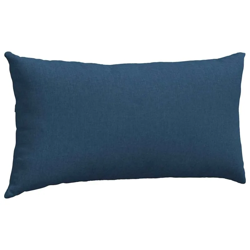 Sofa Pagalvės 2 pcs Mėlyna 80 x 40 cm audinys